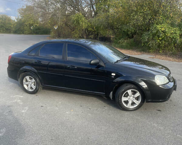 Чорний Шевроле Лачетті, об'ємом двигуна 1.6 л та пробігом 140 тис. км за 4200 $, фото 2 на Automoto.ua