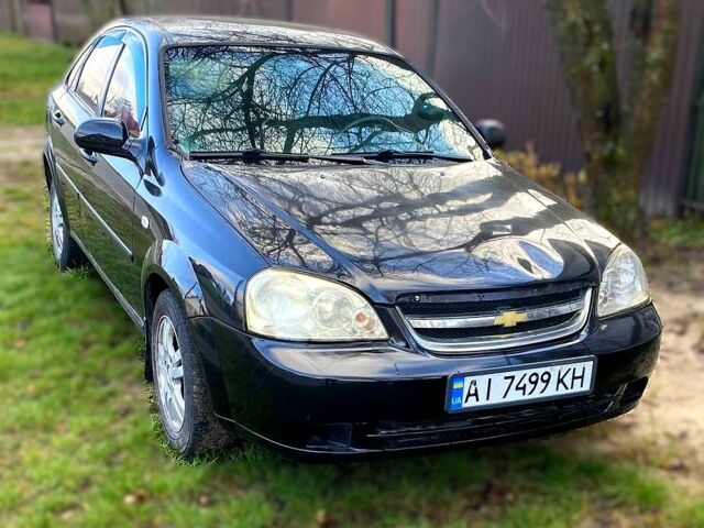 Черный Шевроле Лачетти, объемом двигателя 1.6 л и пробегом 340 тыс. км за 2400 $, фото 2 на Automoto.ua