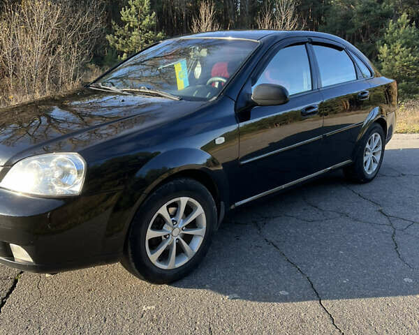 Чорний Шевроле Лачетті, об'ємом двигуна 1.6 л та пробігом 160 тис. км за 5000 $, фото 2 на Automoto.ua