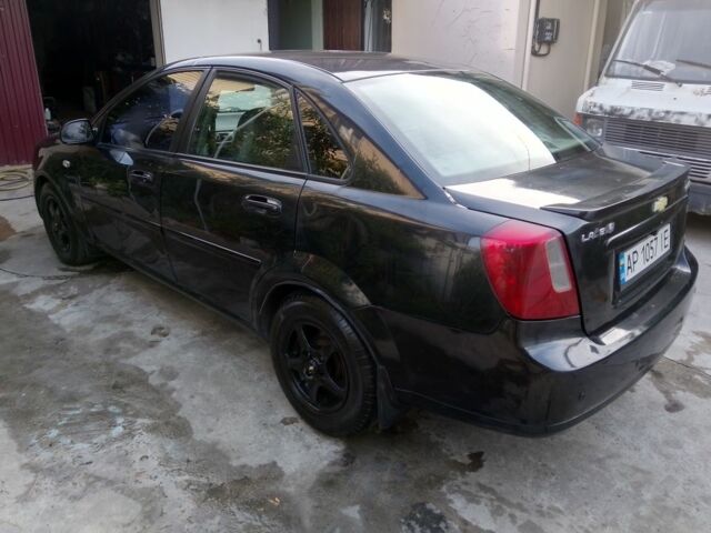 Черный Шевроле Лачетти, объемом двигателя 1.8 л и пробегом 307 тыс. км за 2700 $, фото 3 на Automoto.ua