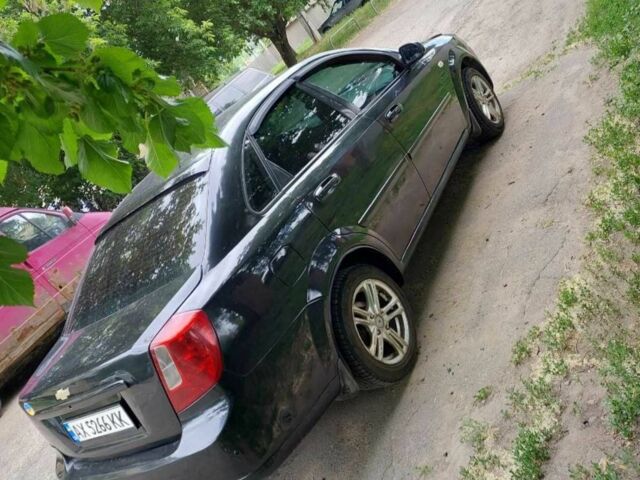 Черный Шевроле Лачетти, объемом двигателя 1.6 л и пробегом 360 тыс. км за 3200 $, фото 5 на Automoto.ua