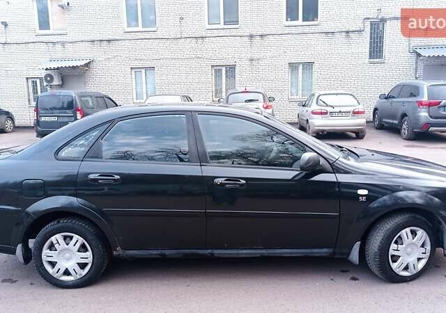 Черный Шевроле Лачетти, объемом двигателя 1.6 л и пробегом 235 тыс. км за 2700 $, фото 9 на Automoto.ua