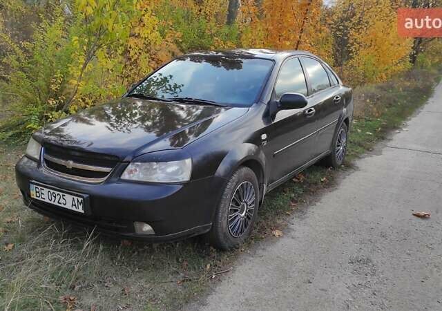 Черный Шевроле Лачетти, объемом двигателя 1.8 л и пробегом 390 тыс. км за 3100 $, фото 5 на Automoto.ua