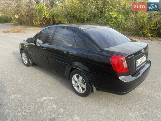 Чорний Шевроле Лачетті, об'ємом двигуна 1.6 л та пробігом 140 тис. км за 4200 $, фото 14 на Automoto.ua