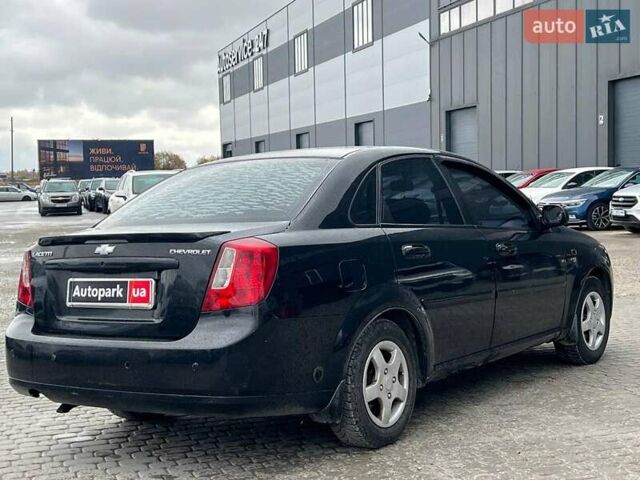 Черный Шевроле Лачетти, объемом двигателя 1.6 л и пробегом 247 тыс. км за 3890 $, фото 8 на Automoto.ua