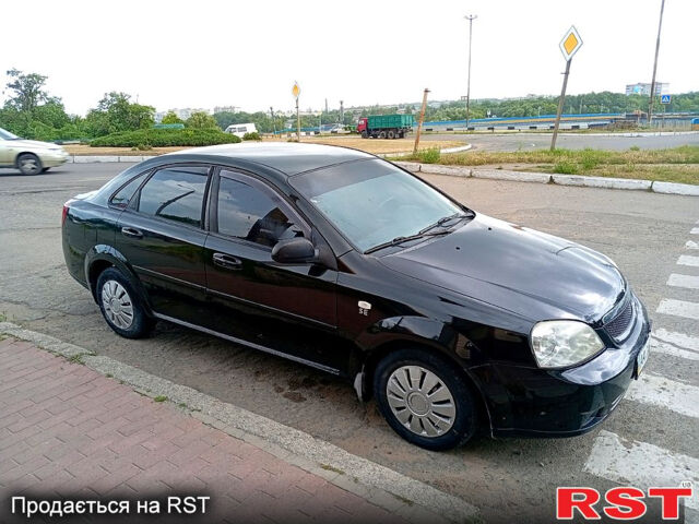 Черный Шевроле Лачетти, объемом двигателя 1.6 л и пробегом 350 тыс. км за 3000 $, фото 4 на Automoto.ua