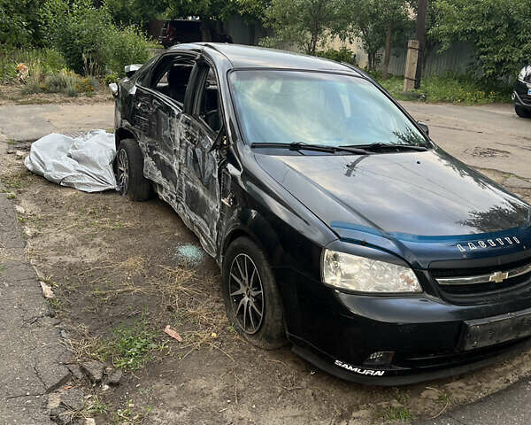 Черный Шевроле Лачетти, объемом двигателя 1.82 л и пробегом 160 тыс. км за 1500 $, фото 1 на Automoto.ua