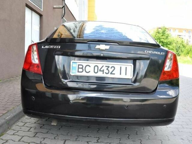 Черный Шевроле Лачетти, объемом двигателя 1.6 л и пробегом 245 тыс. км за 2999 $, фото 8 на Automoto.ua