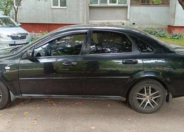 Чорний Шевроле Лачетті, об'ємом двигуна 1.8 л та пробігом 160 тис. км за 3700 $, фото 1 на Automoto.ua