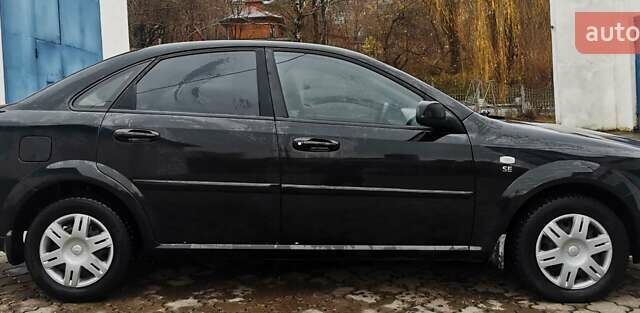 Чорний Шевроле Лачетті, об'ємом двигуна 1.6 л та пробігом 185 тис. км за 5300 $, фото 28 на Automoto.ua
