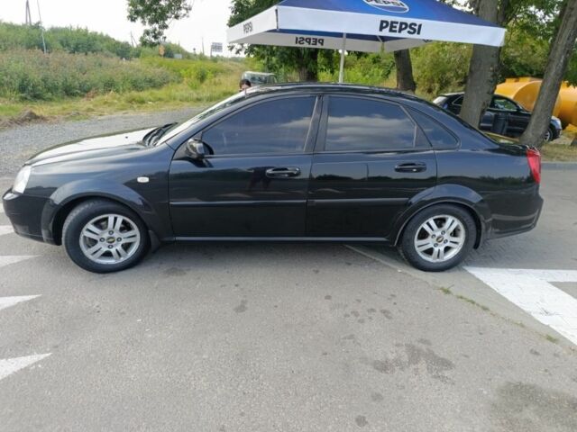 Черный Шевроле Лачетти, объемом двигателя 1.8 л и пробегом 185 тыс. км за 3700 $, фото 7 на Automoto.ua