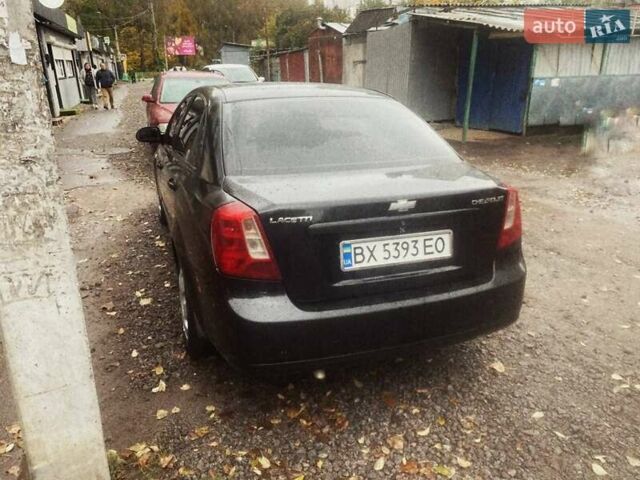 Черный Шевроле Лачетти, объемом двигателя 1.8 л и пробегом 280 тыс. км за 2750 $, фото 7 на Automoto.ua