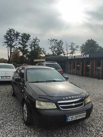 Черный Шевроле Лачетти, объемом двигателя 1.8 л и пробегом 190 тыс. км за 2900 $, фото 2 на Automoto.ua
