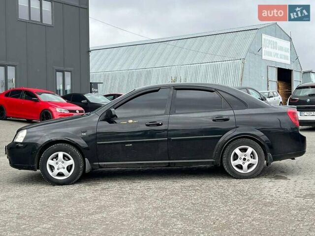 Черный Шевроле Лачетти, объемом двигателя 1.6 л и пробегом 247 тыс. км за 3890 $, фото 4 на Automoto.ua