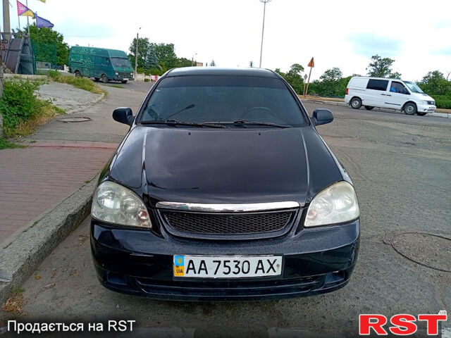 Черный Шевроле Лачетти, объемом двигателя 1.6 л и пробегом 350 тыс. км за 3000 $, фото 1 на Automoto.ua