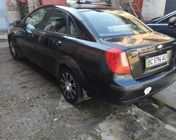 Чорний Шевроле Лачетті, об'ємом двигуна 1.8 л та пробігом 150 тис. км за 4450 $, фото 6 на Automoto.ua
