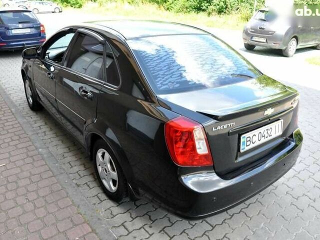Черный Шевроле Лачетти, объемом двигателя 1.6 л и пробегом 245 тыс. км за 2999 $, фото 5 на Automoto.ua