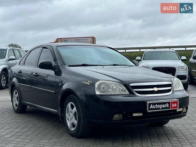 Черный Шевроле Лачетти, объемом двигателя 1.6 л и пробегом 247 тыс. км за 3890 $, фото 2 на Automoto.ua