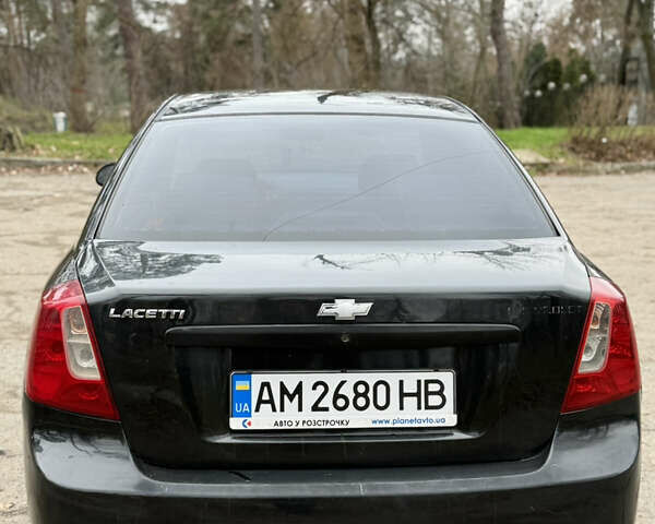 Черный Шевроле Лачетти, объемом двигателя 1.6 л и пробегом 260 тыс. км за 2900 $, фото 7 на Automoto.ua