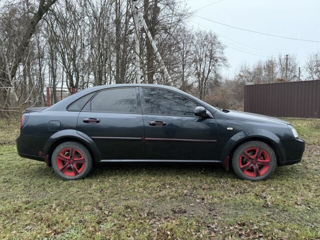 Черный Шевроле Лачетти, объемом двигателя 1.8 л и пробегом 213 тыс. км за 3750 $, фото 1 на Automoto.ua