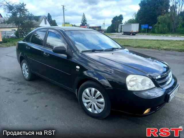 Чорний Шевроле Лачетті, об'ємом двигуна 1.8 л та пробігом 0 тис. км за 4600 $, фото 1 на Automoto.ua