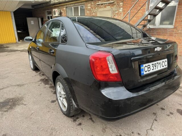 Черный Шевроле Лачетти, объемом двигателя 1.8 л и пробегом 200 тыс. км за 3200 $, фото 5 на Automoto.ua
