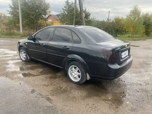 Чорний Шевроле Лачетті, об'ємом двигуна 1.6 л та пробігом 235 тис. км за 3550 $, фото 5 на Automoto.ua