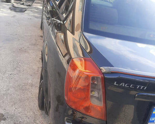 Черный Шевроле Лачетти, объемом двигателя 1.6 л и пробегом 215 тыс. км за 4000 $, фото 2 на Automoto.ua