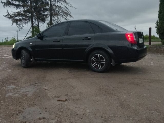 Черный Шевроле Лачетти, объемом двигателя 1.6 л и пробегом 250 тыс. км за 3900 $, фото 1 на Automoto.ua