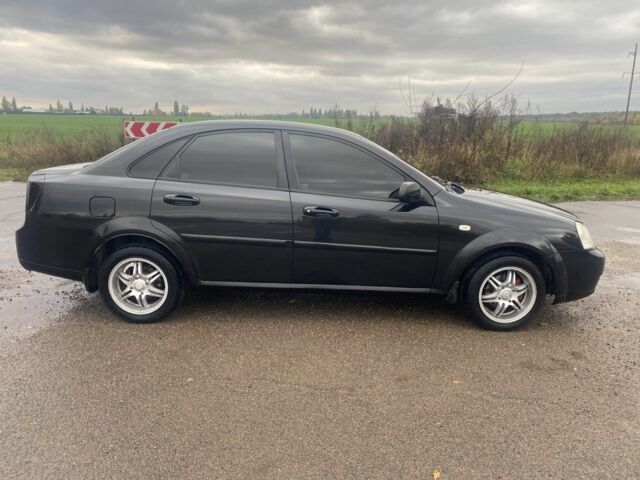 Чорний Шевроле Лачетті, об'ємом двигуна 1.6 л та пробігом 235 тис. км за 3550 $, фото 2 на Automoto.ua