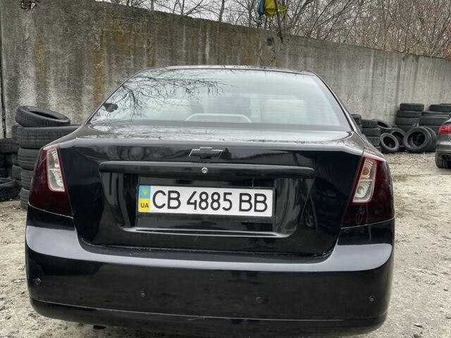 Черный Шевроле Лачетти, объемом двигателя 1.8 л и пробегом 265 тыс. км за 2400 $, фото 2 на Automoto.ua