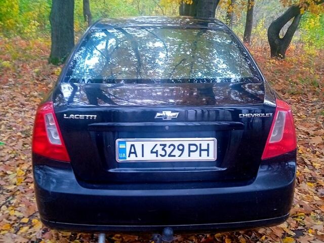 Черный Шевроле Лачетти, объемом двигателя 1.8 л и пробегом 0 тыс. км за 3500 $, фото 4 на Automoto.ua
