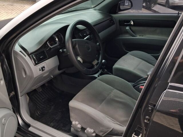 Чорний Шевроле Лачетті, об'ємом двигуна 1.8 л та пробігом 214 тис. км за 4300 $, фото 4 на Automoto.ua