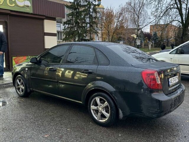 Черный Шевроле Лачетти, объемом двигателя 1.8 л и пробегом 358 тыс. км за 3600 $, фото 2 на Automoto.ua