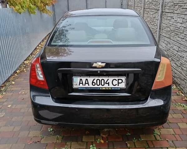 Черный Шевроле Лачетти, объемом двигателя 1.8 л и пробегом 282 тыс. км за 3500 $, фото 7 на Automoto.ua