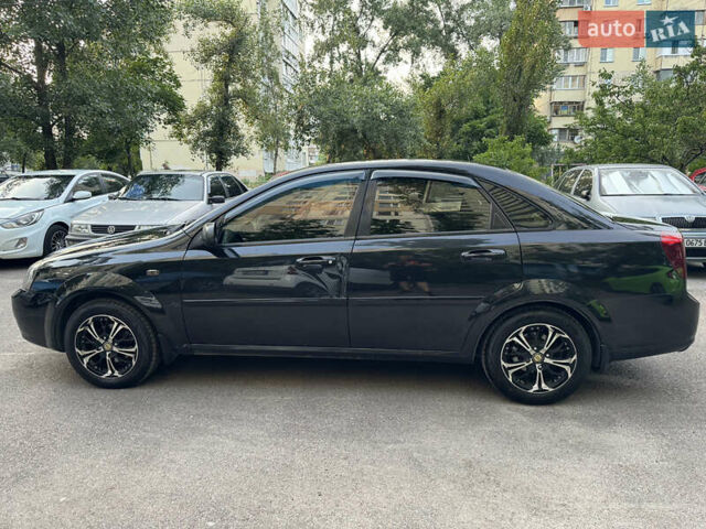 Черный Шевроле Лачетти, объемом двигателя 1.6 л и пробегом 252 тыс. км за 5700 $, фото 16 на Automoto.ua