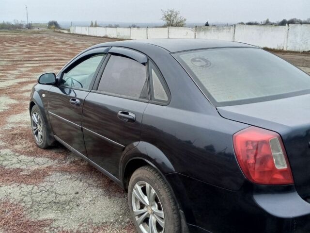 Черный Шевроле Лачетти, объемом двигателя 1.6 л и пробегом 233 тыс. км за 3650 $, фото 1 на Automoto.ua