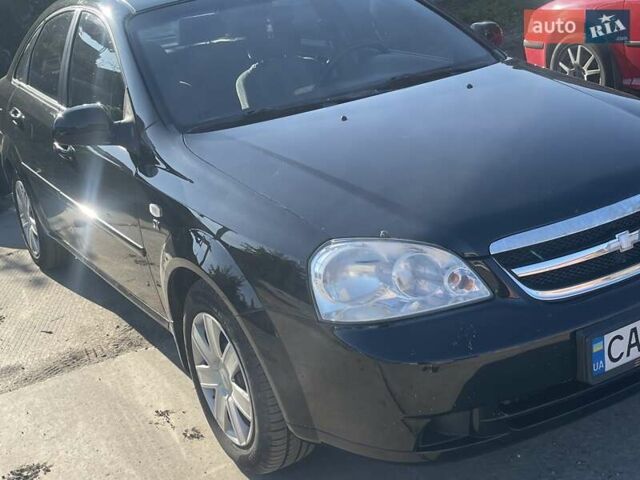 Черный Шевроле Лачетти, объемом двигателя 1.8 л и пробегом 220 тыс. км за 5200 $, фото 1 на Automoto.ua