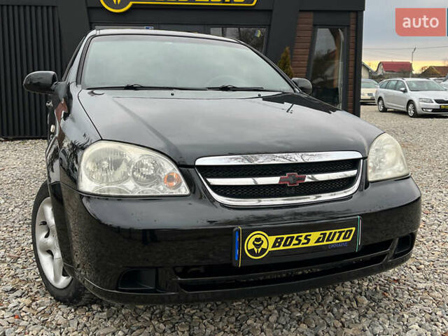 Черный Шевроле Лачетти, объемом двигателя 1.8 л и пробегом 237 тыс. км за 3600 $, фото 1 на Automoto.ua