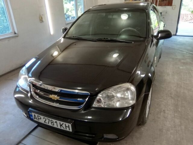 Черный Шевроле Лачетти, объемом двигателя 1.8 л и пробегом 204 тыс. км за 4450 $, фото 1 на Automoto.ua