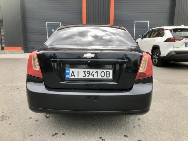 Черный Шевроле Лачетти, объемом двигателя 1.6 л и пробегом 198 тыс. км за 3600 $, фото 1 на Automoto.ua