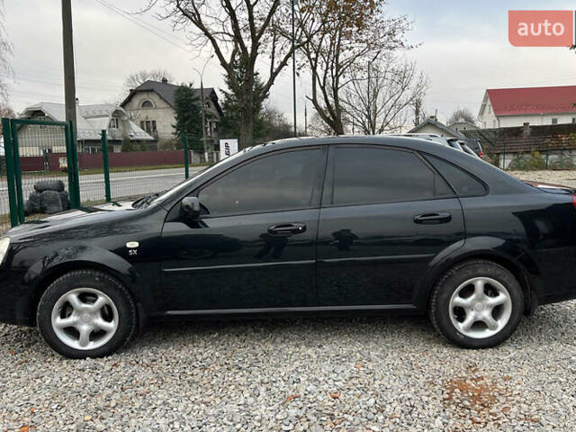 Черный Шевроле Лачетти, объемом двигателя 1.8 л и пробегом 237 тыс. км за 3600 $, фото 4 на Automoto.ua