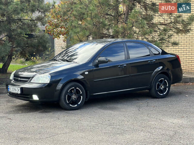 Черный Шевроле Лачетти, объемом двигателя 1.8 л и пробегом 248 тыс. км за 4250 $, фото 5 на Automoto.ua