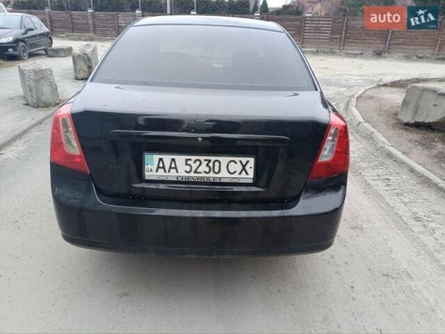 Черный Шевроле Лачетти, объемом двигателя 1.8 л и пробегом 250 тыс. км за 4700 $, фото 6 на Automoto.ua