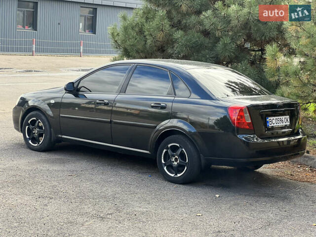 Черный Шевроле Лачетти, объемом двигателя 1.8 л и пробегом 248 тыс. км за 4250 $, фото 10 на Automoto.ua