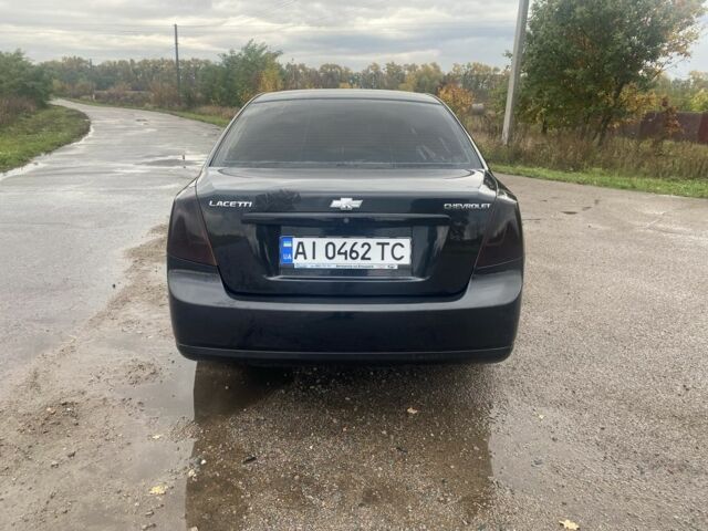 Чорний Шевроле Лачетті, об'ємом двигуна 1.6 л та пробігом 235 тис. км за 3550 $, фото 4 на Automoto.ua