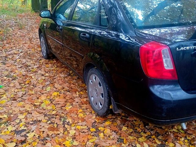 Черный Шевроле Лачетти, объемом двигателя 1.8 л и пробегом 0 тыс. км за 3500 $, фото 3 на Automoto.ua