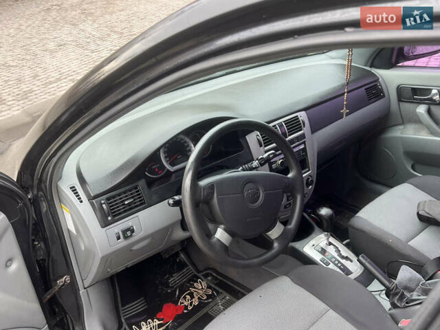 Черный Шевроле Лачетти, объемом двигателя 1.8 л и пробегом 200 тыс. км за 2900 $, фото 8 на Automoto.ua