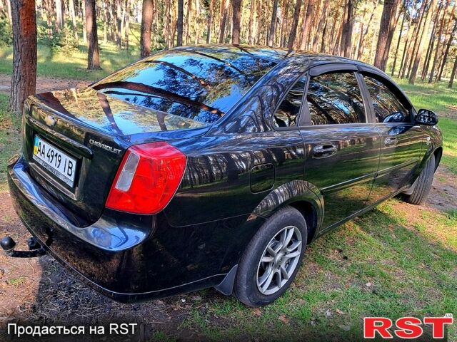 Черный Шевроле Лачетти, объемом двигателя 1.8 л и пробегом 180 тыс. км за 5300 $, фото 1 на Automoto.ua