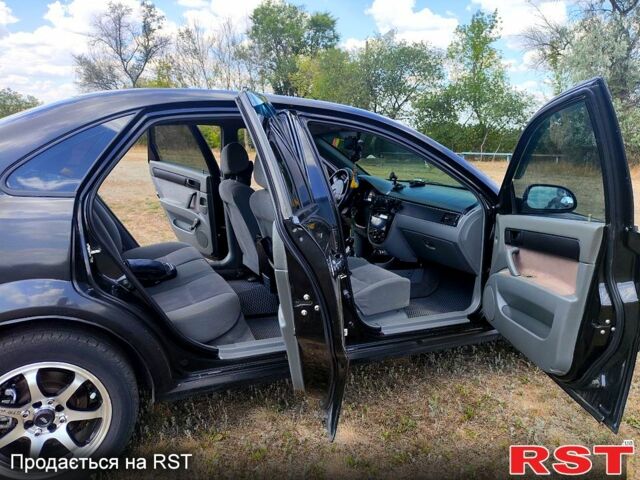 Черный Шевроле Лачетти, объемом двигателя 1.6 л и пробегом 0 тыс. км за 4700 $, фото 10 на Automoto.ua